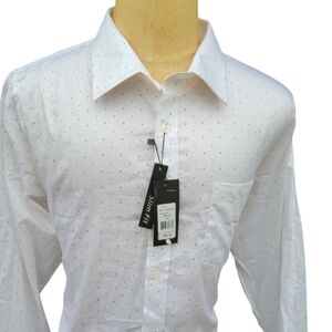 Men's Galaxy By Harvic Premium Slim Fit Long Sleeve Shirt. XXL